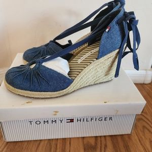 New Denim Tommy Hilfiger Espadrilles